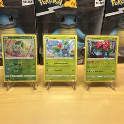 Pokemon TCG Pokemon Go Bulbasaur, Ivysaur And Venusaur Evolution Set - Image 1
