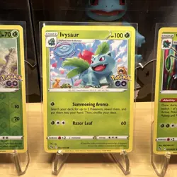 Pokemon TCG Pokemon Go Bulbasaur, Ivysaur And Venusaur Evolution Set - Image 3