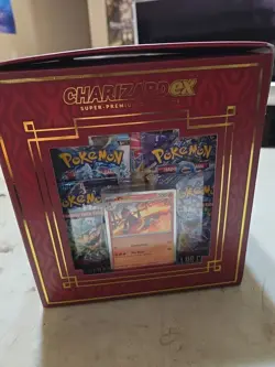 Pokemon TCG: Charizard EX Super Premium Collection New Factory Sealed Box - Image 2