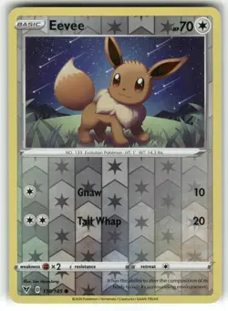 Eevee 130/185 Vivid Voltage Reverse Holo Pokemon TCG - Image 1