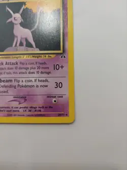 Pokemon TCG Espeon Neo Discovery 20/75 Rare 1st Edition - Image 5