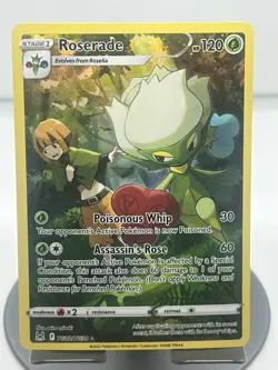 Pokemon TCG Roserade TG02/TG30 Lost Origin Trainer Gallery Ultra Rare NM - Image 1