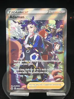 Pokemon TCG Adaman GG57/GG70 Crown Zenith Galarian Gallery Ultra Rare NM - Image 1
