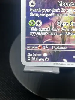 Pokemon TCG Teal Mask Ogerpon 123 SV Black Star Promo NM - Image 5