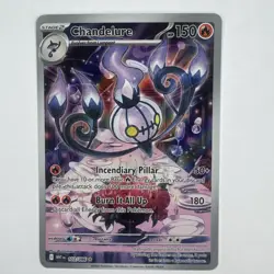 Pokemon TCG - Chandelure - 103/086 - Illustration Rare - SV: White Flare Minty - Image 1