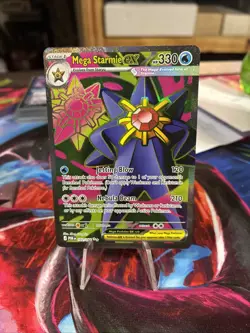 Pokemon Mega Starmie ex ME03: Perfect Order ME03 Ultra Rare Holofoil 102/088 NM - Image 1
