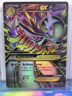 The Pokemon Company M Gardevoir EX 156/160 Primal Clash Full Art Mega EX UR Holo - Image 1