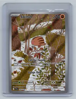 Swinub 165/159 Journey Together Illustration Rare Pokemon NM - Image 1