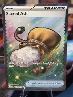Pokemon 2026 ME Perfect Order Sacred Ash 115/088 Ultra Rare Full Art Near Mint - Image 1