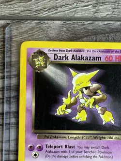 Pokemon Team Rocket Base Set Dark Alakazam 18/82 Non-Holo - Lp *Free Ship* - Image 4