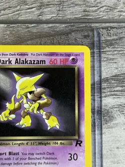 Pokemon Team Rocket Base Set Dark Alakazam 18/82 Non-Holo - Lp *Free Ship* - Image 5