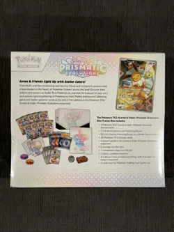 Pokemon TCG Prismatic Evolutions ETB Elite Trainer Box FACTORY SEALED & NEW - Image 2
