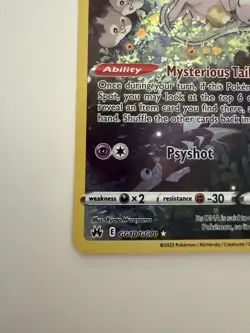 Pokemon Mew Crown Zenith: Galarian Gallery Holo Rare GG10/GG70 - Image 3