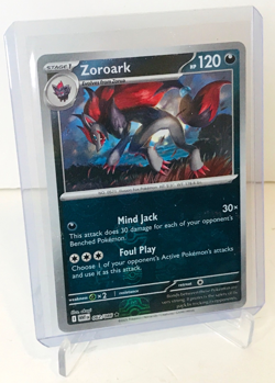 Zoroark 062/086 SV: White Flare Holo Master Ball Pattern Pokemon TCG 🔥📈 - Image 3