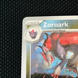 Zoroark 062/086 SV: White Flare Holo Master Ball Pattern Pokemon TCG 🔥📈 - Image 4
