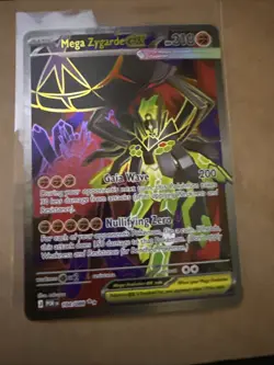 Mega Zygarde EX 104/088 Perfect Order Full Art Pokemon TCG NM - Image 1