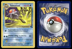 TENTACRUEL 44/62 UNCOMMON FOSSIL POKEMON MP - Image 1