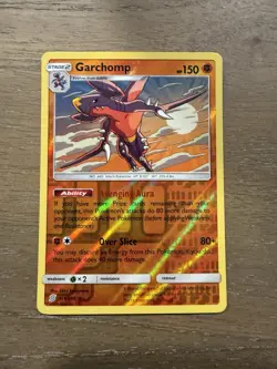 Garchomp Holo Rare Reverse Holo SM - Unified Minds 114/236 NM Pokemon TCG - Image 1