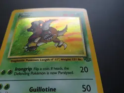 Pokemon Pinsir Jungle 9/64- Holo LP/NM - Image 2
