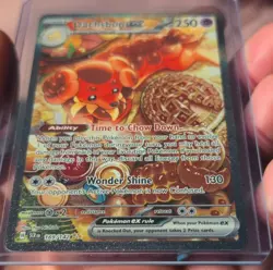Pokemon TCG Dachsbun ex 169/142 SV07 Stellar Crown SIR Full Art Holo 250HP - Image 5