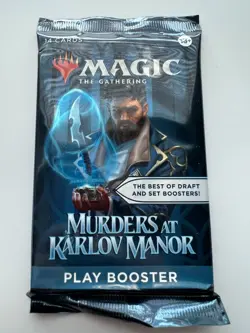 Murder at Karlov Manor Play Booster x1 Pack Sealed Magic the Gathering MTG - Image 1