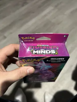 Pokemon Sun And Moon Unified Minds Hanger 3 Pack Sealed - Image 5