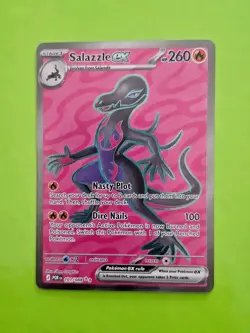 Salazzle ex 101/88 Double RareFull Art Pokemon Perfect Order - Image 1