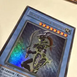 Black Luster Soldier SYE-024 Ultra Rare 1st Edition Yugioh 989 MP - Image 5