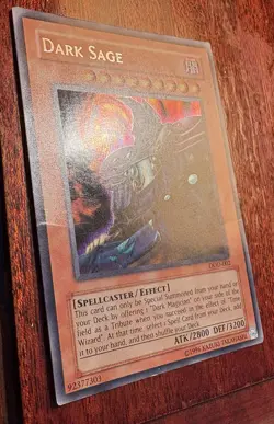 Yu-Gi-Oh Dark Sage DOD-002 Secret Rare Holo Promo HP/MP Xbox Dawn Of Destiny - Image 2