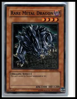 Yu-Gi-Oh! Movie Exclusive Pack #EP1-EN004 Rare Metal Dragon - Image 1