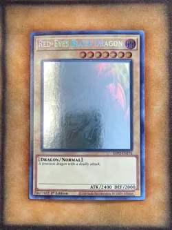 Yugioh Red-Eyes Black Dragon GFP2-EN176 Ghost Rare 1st Ed NM - Image 1