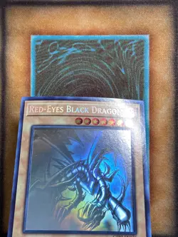 Yugioh Red-Eyes Black Dragon GFP2-EN176 Ghost Rare 1st Ed NM - Image 2