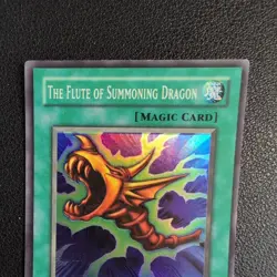 Yu-Gi-Oh! Flute of Summoning Dragon SDK-E039 1st Edition Super Rare holo bleed - Image 5