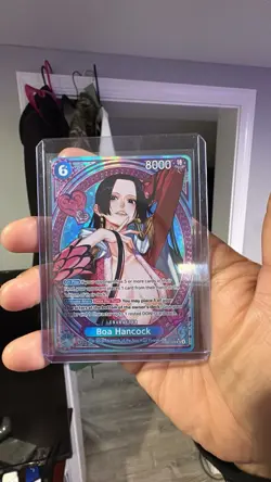 ONE PIECE BANDAI BOA HANCOCK FULL ART SPECIAL HOLO EB03-026 8000 POWER 6 - Image 1