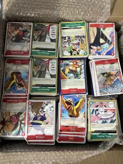 One Piece 5000 Cards Bulk Lot TCG Card Game Mixed Cards ENG Large Flat Rate Box! - Image 1