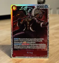 Krieg OP15-008 SR One Piece Adventure on Kami's Island - Image 1