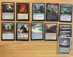 Budget Custom Commander MTG DECK Mono Blue Counterspell Kindred With Baral - Image 5