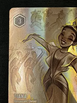 Tiana - Restaurant Owner (Enchanted) 206/204 Azurite Sea Holo Disney Lorcana Nm - Image 2