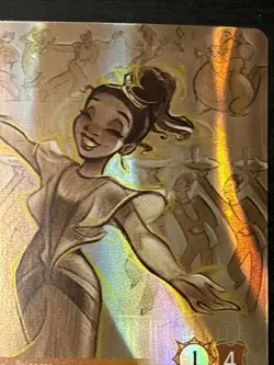 Tiana - Restaurant Owner (Enchanted) 206/204 Azurite Sea Holo Disney Lorcana Nm - Image 3