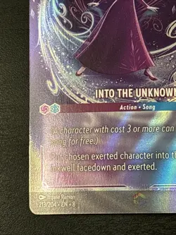 Disney Lorcana - Into the Unknown (Enchanted) 213/204 Reign of Jafar Holo Nm - Image 5