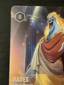 Disney Lorcana Hades - King of Olympus Enchanted Foil 205/204 The First Chapter - Image 2