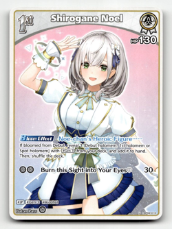 hololive OFFICIAL CARD GAME Shirogane Noel (U) hBP02-016 - Quintet Spectrum - Image 1