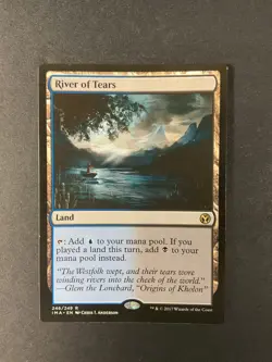 River of Tears - Iconic Masters - Magic the Gathering - MTG - Image 1