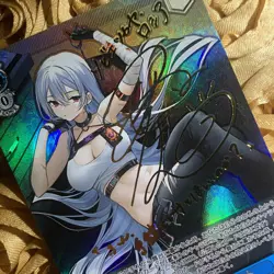 Sovetskaya Rossiya AZUR LANE ELITE BW Goddess Waifu Anime ACG Girl Holo Card - Image 5