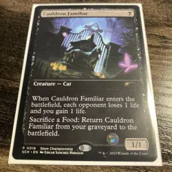 MTG Cauldron Familiar | Game Day & Store Championship Promos Regular NM - Image 1