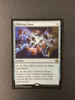 Oblivion Stone - Iconic Masters - Magic the Gathering - MTG - Image 1