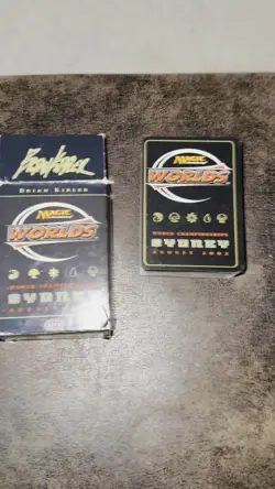 MTG 2002 Brian Kibler Deck and 3 cards Sydney World Championships WCD Complete - Image 2