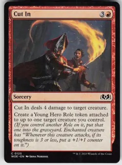 MTG Cut In 125 Wilds of Eldraine C Normal NM - Image 1