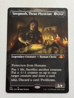 Yawgmoth, Thran Physician - Borderless - Dominaria Remastered - LP MTG - Image 1