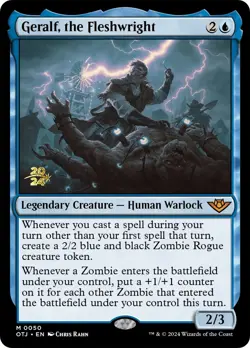 MTG Geralf, the Fleshwright [Outlaws of Thunder Junction Prerelease Promos] Foil - Image 1